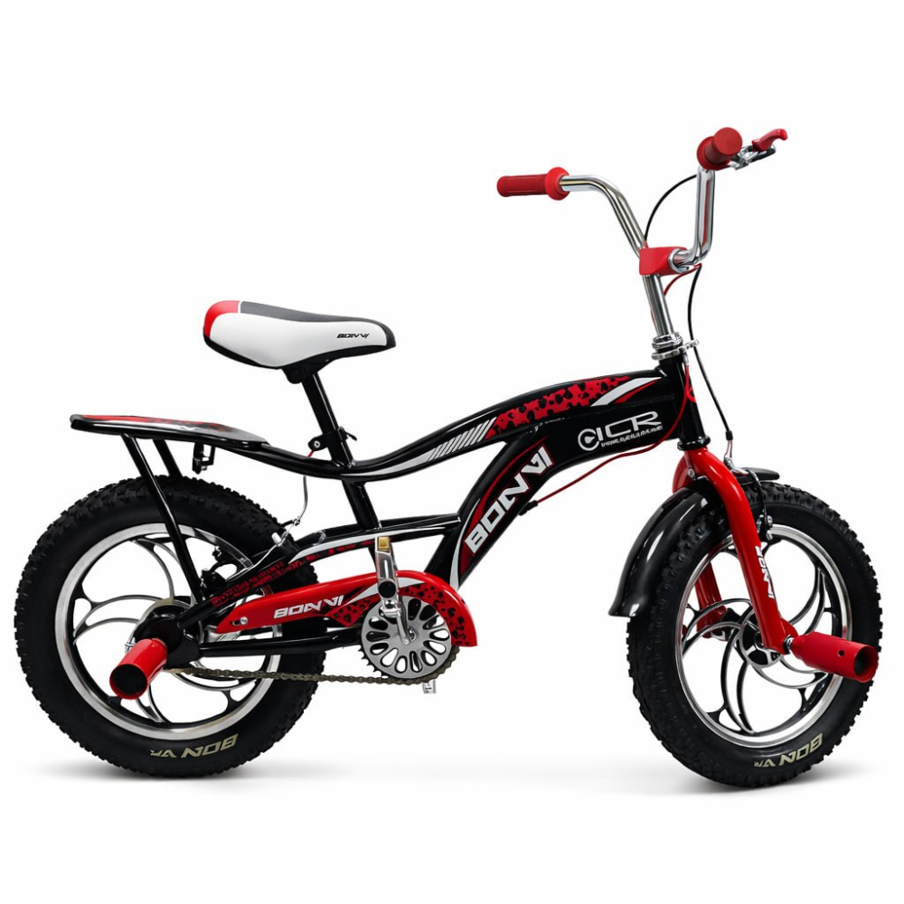 Детский велосипед BONVI CICI красно-чёрный 16